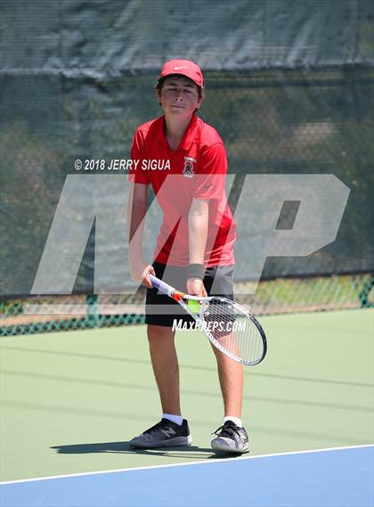 Thumbnail 2 in Granite Bay vs. Redwood (CIF NorCal Regional Team Tennis Championships) photogallery.