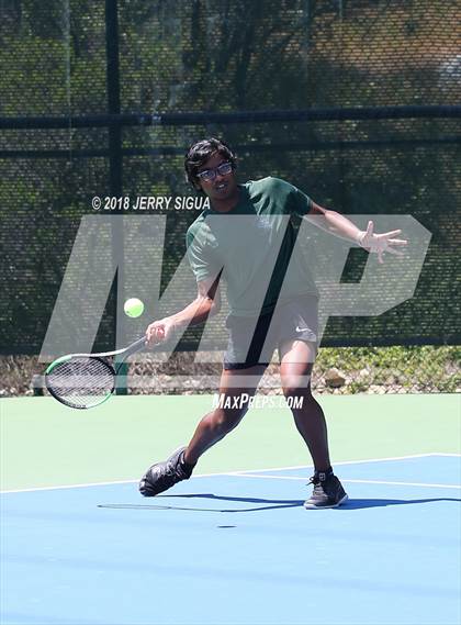 Thumbnail 3 in Granite Bay vs. Redwood (CIF NorCal Regional Team Tennis Championships) photogallery.