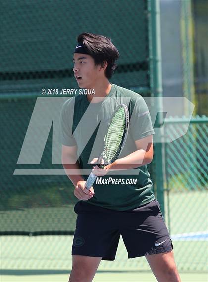Thumbnail 3 in Granite Bay vs. Redwood (CIF NorCal Regional Team Tennis Championships) photogallery.