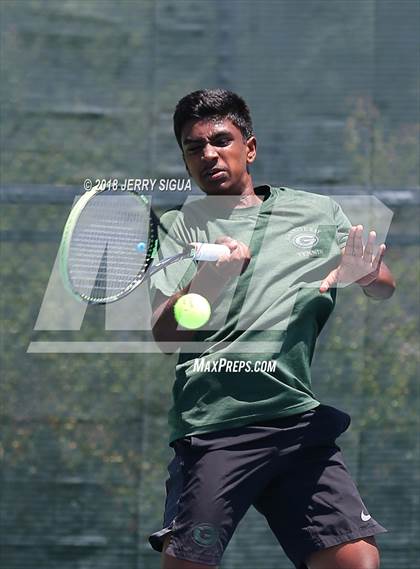 Thumbnail 1 in Granite Bay vs. Redwood (CIF NorCal Regional Team Tennis Championships) photogallery.