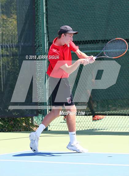 Thumbnail 1 in Granite Bay vs. Redwood (CIF NorCal Regional Team Tennis Championships) photogallery.