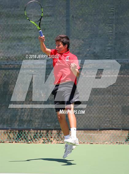 Thumbnail 2 in Granite Bay vs. Redwood (CIF NorCal Regional Team Tennis Championships) photogallery.