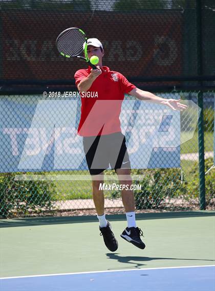 Thumbnail 2 in Granite Bay vs. Redwood (CIF NorCal Regional Team Tennis Championships) photogallery.