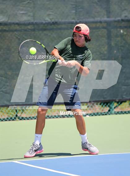 Thumbnail 1 in Granite Bay vs. Redwood (CIF NorCal Regional Team Tennis Championships) photogallery.