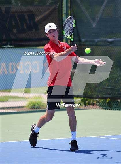 Thumbnail 3 in Granite Bay vs. Redwood (CIF NorCal Regional Team Tennis Championships) photogallery.