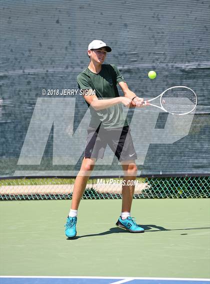 Thumbnail 2 in Granite Bay vs. Redwood (CIF NorCal Regional Team Tennis Championships) photogallery.