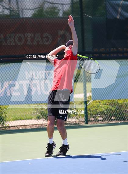 Thumbnail 2 in Granite Bay vs. Redwood (CIF NorCal Regional Team Tennis Championships) photogallery.
