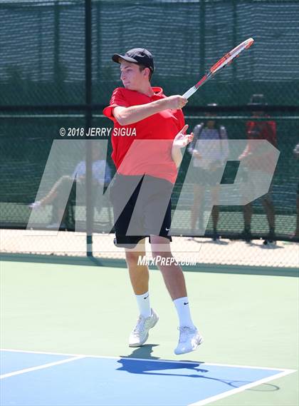 Thumbnail 1 in Granite Bay vs. Redwood (CIF NorCal Regional Team Tennis Championships) photogallery.