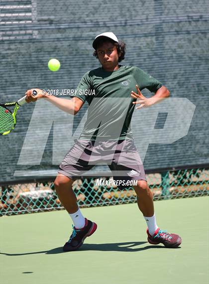 Thumbnail 1 in Granite Bay vs. Redwood (CIF NorCal Regional Team Tennis Championships) photogallery.