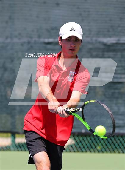 Thumbnail 3 in Granite Bay vs. Redwood (CIF NorCal Regional Team Tennis Championships) photogallery.