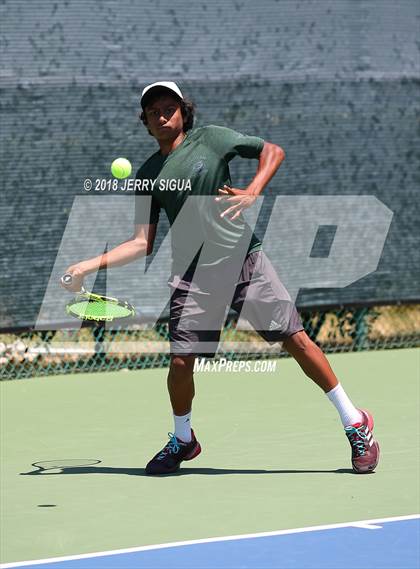 Thumbnail 1 in Granite Bay vs. Redwood (CIF NorCal Regional Team Tennis Championships) photogallery.