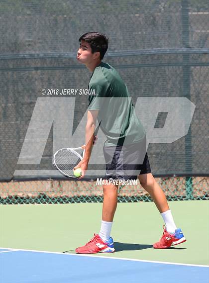 Thumbnail 2 in Granite Bay vs. Redwood (CIF NorCal Regional Team Tennis Championships) photogallery.