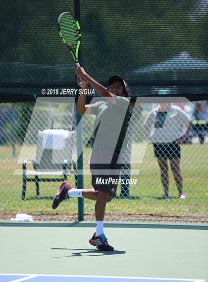 Thumbnail 2 in Granite Bay vs. Redwood (CIF NorCal Regional Team Tennis Championships) photogallery.