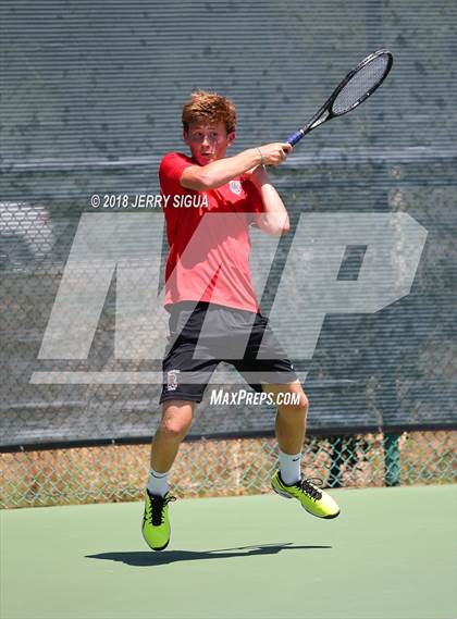 Thumbnail 1 in Granite Bay vs. Redwood (CIF NorCal Regional Team Tennis Championships) photogallery.