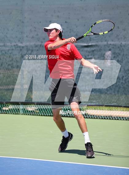Thumbnail 3 in Granite Bay vs. Redwood (CIF NorCal Regional Team Tennis Championships) photogallery.