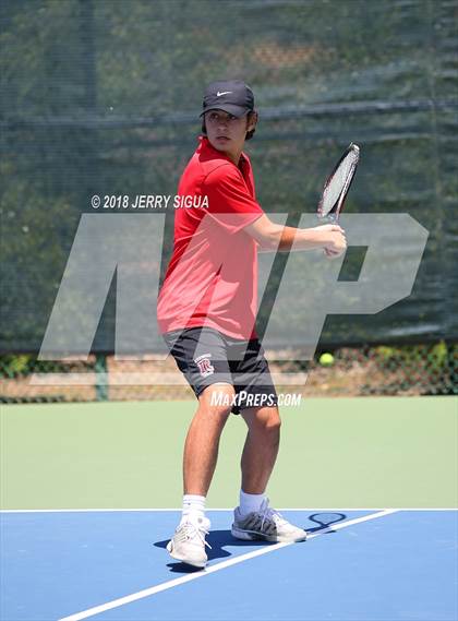 Thumbnail 1 in Granite Bay vs. Redwood (CIF NorCal Regional Team Tennis Championships) photogallery.