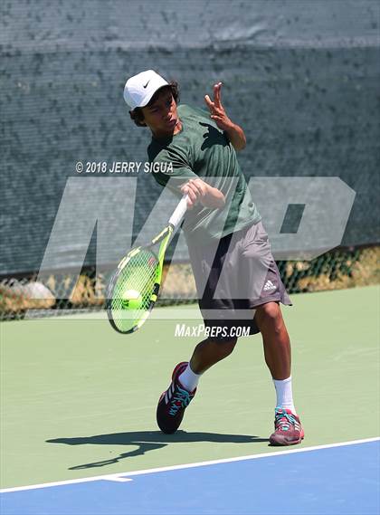 Thumbnail 1 in Granite Bay vs. Redwood (CIF NorCal Regional Team Tennis Championships) photogallery.
