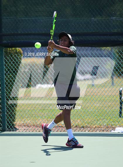 Thumbnail 3 in Granite Bay vs. Redwood (CIF NorCal Regional Team Tennis Championships) photogallery.