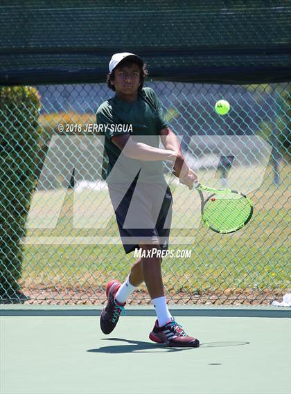 Thumbnail 1 in Granite Bay vs. Redwood (CIF NorCal Regional Team Tennis Championships) photogallery.