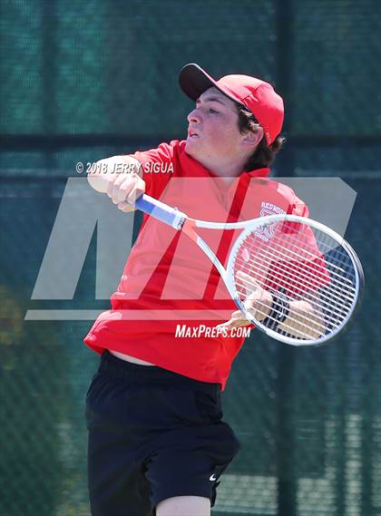Thumbnail 2 in Granite Bay vs. Redwood (CIF NorCal Regional Team Tennis Championships) photogallery.