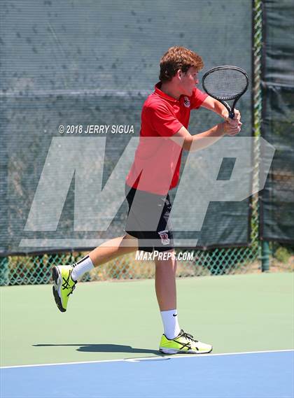 Thumbnail 1 in Granite Bay vs. Redwood (CIF NorCal Regional Team Tennis Championships) photogallery.