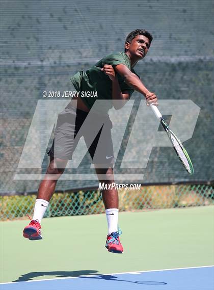 Thumbnail 1 in Granite Bay vs. Redwood (CIF NorCal Regional Team Tennis Championships) photogallery.