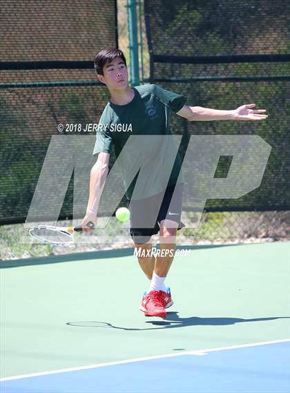 Thumbnail 1 in Granite Bay vs. Redwood (CIF NorCal Regional Team Tennis Championships) photogallery.