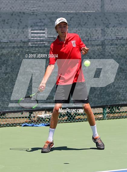 Thumbnail 1 in Granite Bay vs. Redwood (CIF NorCal Regional Team Tennis Championships) photogallery.