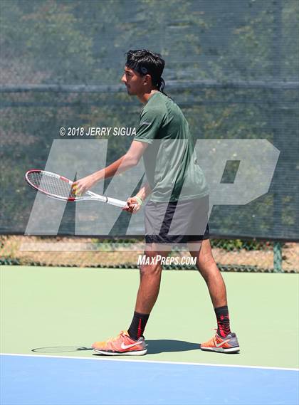 Thumbnail 2 in Granite Bay vs. Redwood (CIF NorCal Regional Team Tennis Championships) photogallery.