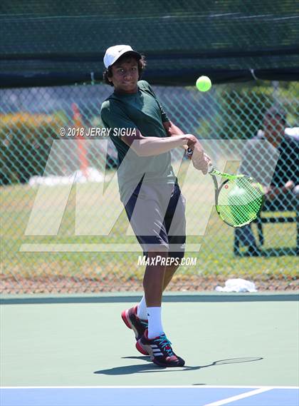Thumbnail 1 in Granite Bay vs. Redwood (CIF NorCal Regional Team Tennis Championships) photogallery.
