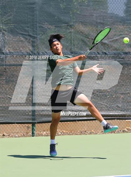 Thumbnail 1 in Granite Bay vs. Redwood (CIF NorCal Regional Team Tennis Championships) photogallery.