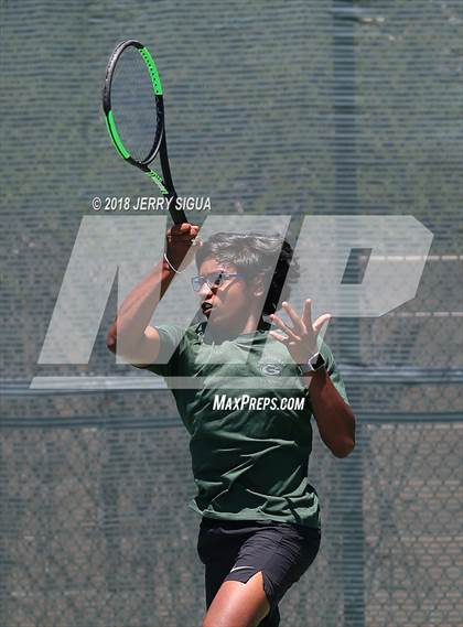 Thumbnail 3 in Granite Bay vs. Redwood (CIF NorCal Regional Team Tennis Championships) photogallery.
