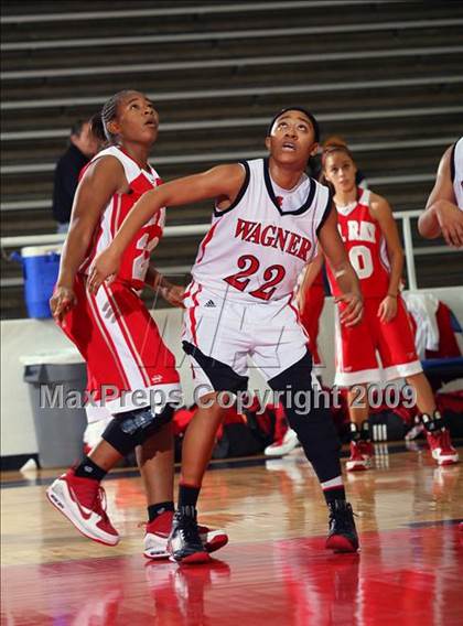 Thumbnail 2 in Wagner vs Ray (McDonalds Texas Invitational) photogallery.