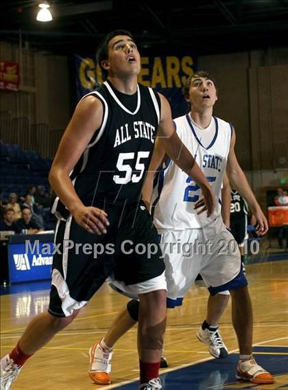 Thumbnail 1 in 2010 CHSCA All-State Game (Boys) photogallery.