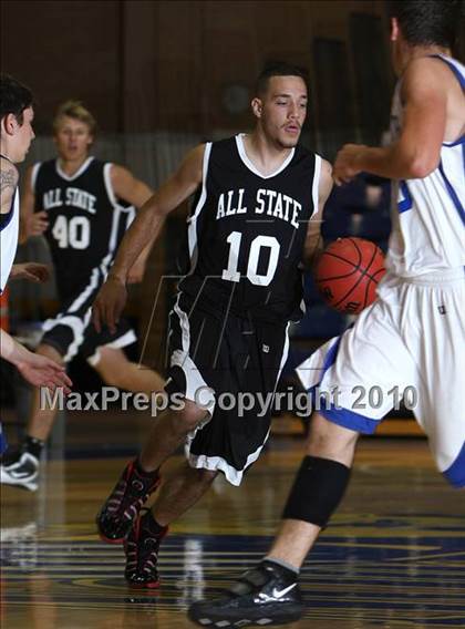 Thumbnail 1 in 2010 CHSCA All-State Game (Boys) photogallery.