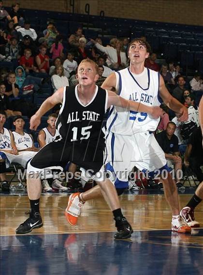 Thumbnail 2 in 2010 CHSCA All-State Game (Boys) photogallery.