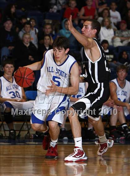 Thumbnail 2 in 2010 CHSCA All-State Game (Boys) photogallery.