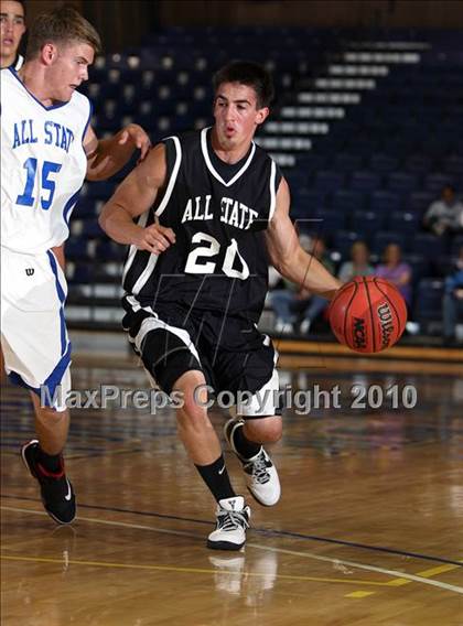 Thumbnail 1 in 2010 CHSCA All-State Game (Boys) photogallery.