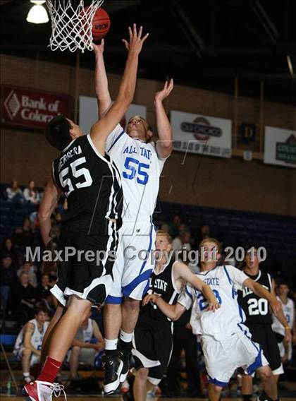 Thumbnail 2 in 2010 CHSCA All-State Game (Boys) photogallery.