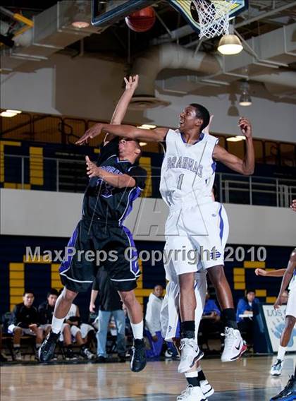 Thumbnail 2 in Rancho Cucamonga vs Diamond Bar (MLK I Have A Dream Classic) photogallery.