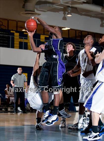 Thumbnail 2 in Rancho Cucamonga vs Diamond Bar (MLK I Have A Dream Classic) photogallery.