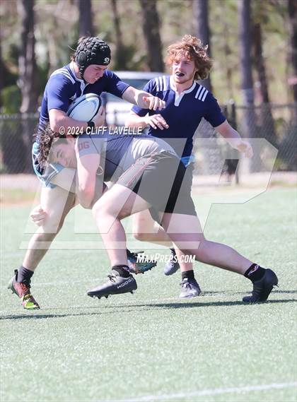 Thumbnail 2 in Lowcountry All Stars A vs St. Joseph's Prep (Rugby 2024 All Stars) photogallery.