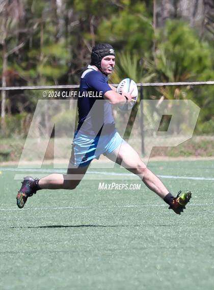 Thumbnail 3 in Lowcountry All Stars A vs St. Joseph's Prep (Rugby 2024 All Stars) photogallery.