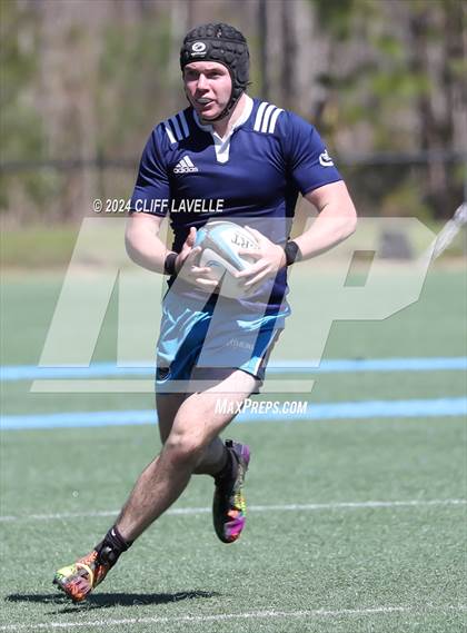Thumbnail 2 in Lowcountry All Stars A vs St. Joseph's Prep (Rugby 2024 All Stars) photogallery.