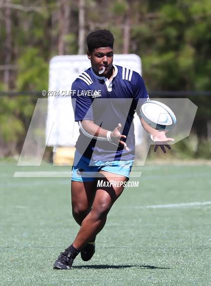 Thumbnail 3 in Lowcountry All Stars A vs St. Joseph's Prep (Rugby 2024 All Stars) photogallery.