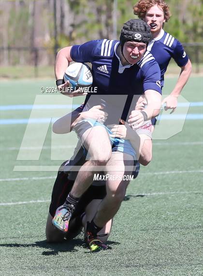Thumbnail 1 in Lowcountry All Stars A vs St. Joseph's Prep (Rugby 2024 All Stars) photogallery.