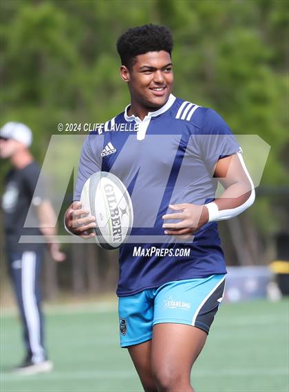 Thumbnail 2 in Lowcountry All Stars A vs St. Joseph's Prep (Rugby 2024 All Stars) photogallery.