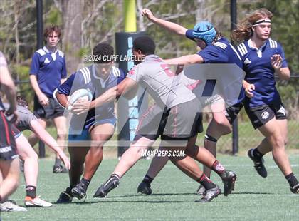 Thumbnail 3 in Lowcountry All Stars A vs St. Joseph's Prep (Rugby 2024 All Stars) photogallery.