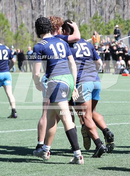 Thumbnail 2 in Lowcountry All Stars A vs St. Joseph's Prep (Rugby 2024 All Stars) photogallery.