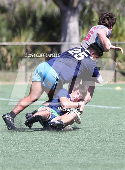 Thumbnail 1 in Lowcountry All Stars A vs St. Joseph's Prep (Rugby 2024 All Stars) photogallery.